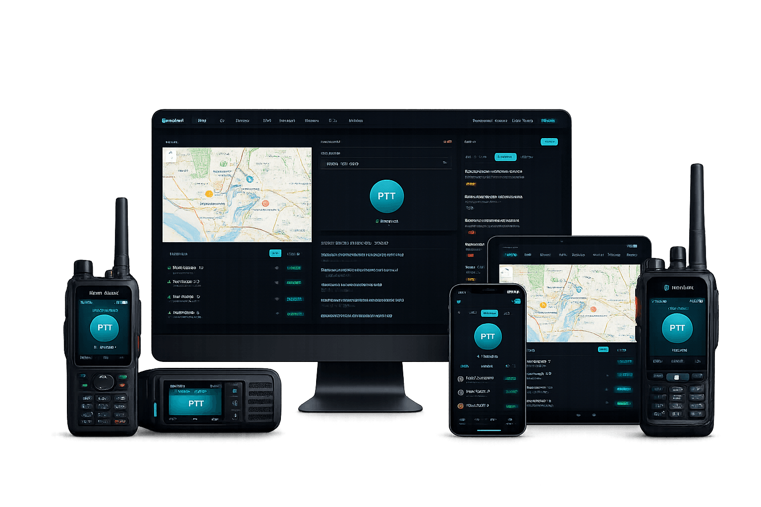 RevoNet running on phone and tablet devices in the field